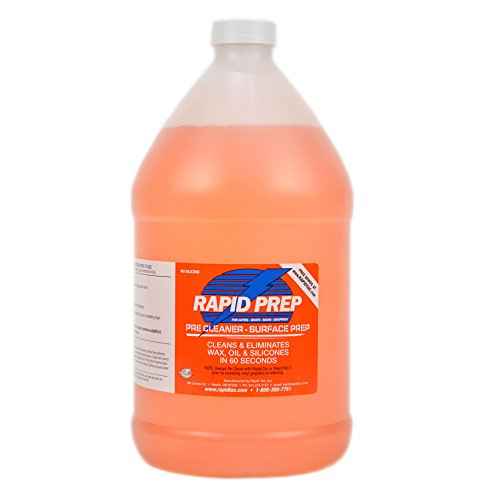 Rapid Prep Surface Cleaner for Vinyl Graphics Wraps and Decals 128 Ounce / 1 Gallon