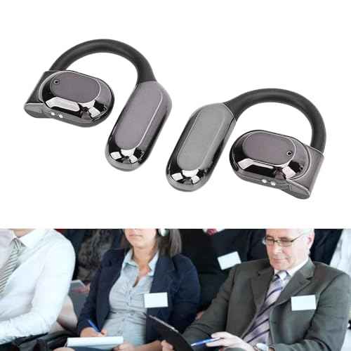 M62 Language Translator Earbuds, 133 Languages Real Time Two Way Cordless Bluetooth Translation Device with App, TWS Noise Reduction, Voice Control, Ideal for Travel and Business