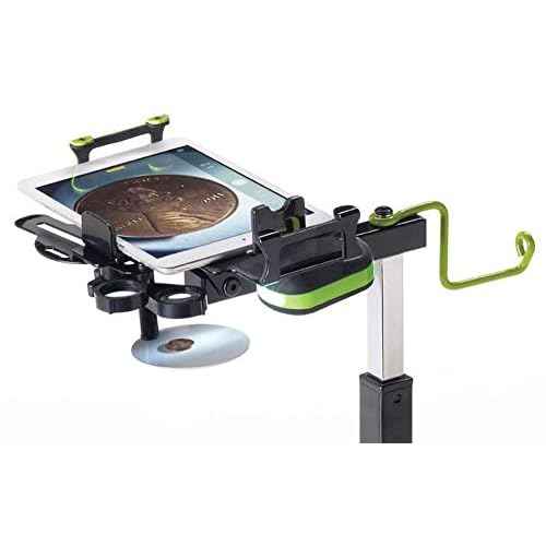 Copernicus Height Adjustable Dewey The Document Camera Stand with Microscope and Light