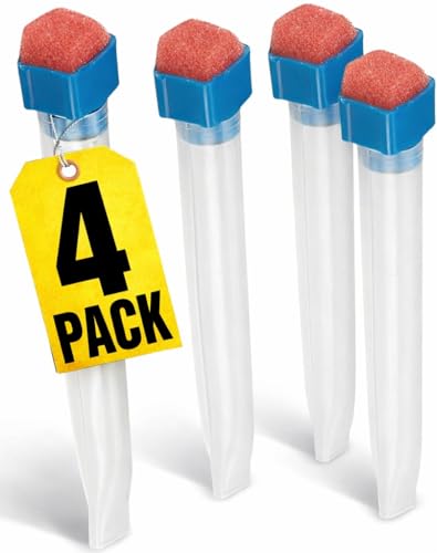 1InTheOffice Envelope Moistener - 4 Pack Water-Based Stamp Sealers for Envelopes