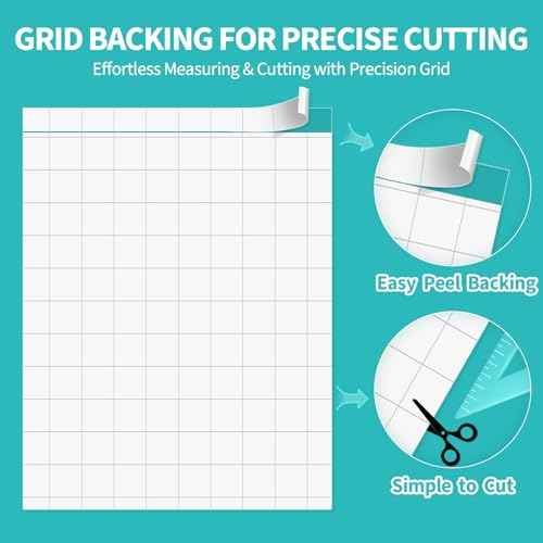 Binditek 100 Pack Self-Adhesive Laminating Sheets, 9.25 x 12 Inches Laminating Sheets for Letter Size, 3 Mil Thick, No Heat, No Machine Needed, Clear, Glossy Finish, School Office Supplies