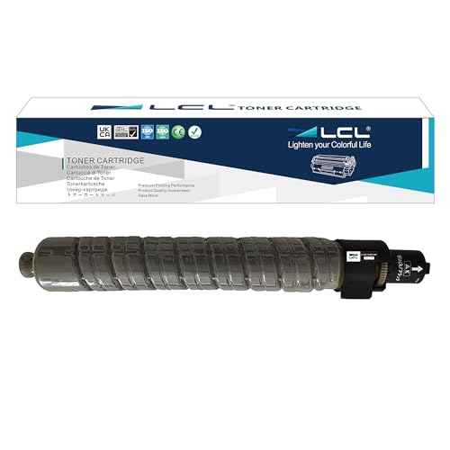 LCL Compatible Toner Cartridge Replacement for Ricoh 841578 MP C3001 MPC3001 MP C3501 MPC3501 LD630 LD635 C9130 C9135 (1-Pack Black)