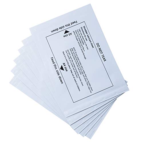 laffeya Shredder Lubricant Sheets & Paper Sharpening Cleaning Sheet