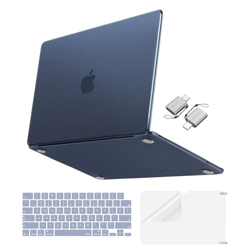 MOSISO Indigo Clear Compatible with MacBook Neo 13-inch A3404 Case with A18 Pro Chip