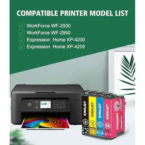 Remanufactured for 232XL Ink Cartridges Combo Pack Latest Upgrade Replacement for 232 Ink Cartridges for Printer XP-4200 Ink XP-4205 WF 2950 WF-2930 Printers Ink,Replacement for 232 XL Printer Ink