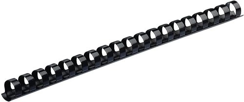 Fellowes Plastic Binding Comb - 3/8" Black | 100 Pack for Professional Document Binding