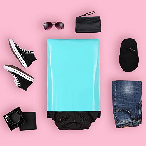UCGOU Teal Poly Mailers 19x24 Inch 50 Pack - Waterproof & Tearproof Shipping Envelopes for Clothing & More