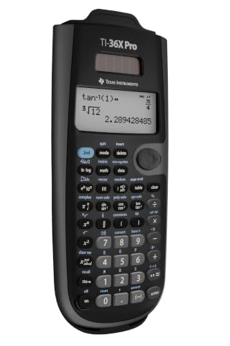 Texas Instruments TI-36X Pro Scientific Calculator for Math & Science