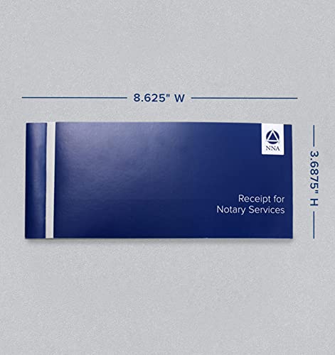National Notary Association Notary Receipt Book with 50 Receipt Forms