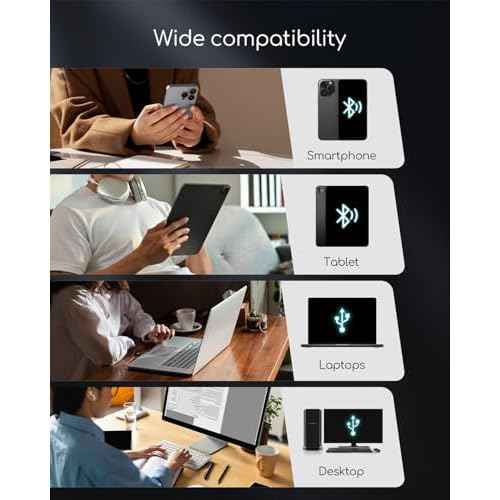 Portable Printers Wireless for Travel, Inkless Thermal Printer, A285M Small Bluetooth Mobile Printer Support 8.5" X 11" Letter & A4 Thermal Paper, Compatible with Phone Laptop for Home Office Receipt