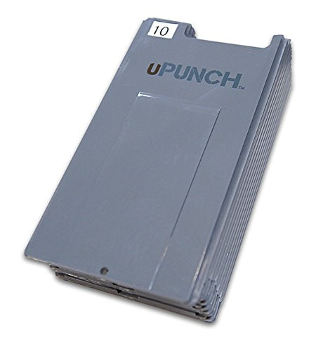 uPunch R10 Time Card Rack 10 Slots Expandable Employee Management Organizer