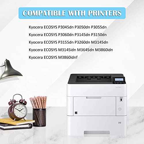 TK3162 TK-3162 TK 3162 Toner Cartridge 1T02T90US0 Compatible for Kyocera ECOSYS P3045dn P3050dn P3055dn P3060dn P3145dn M3145dn M3145idn M3645dn M3645idn Printers (1-Pack )