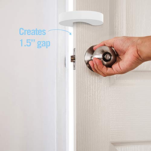 Arcleer Door Pinch Guard 6 Pack – Soft Foam Door Stop Slams Prevention for Kids