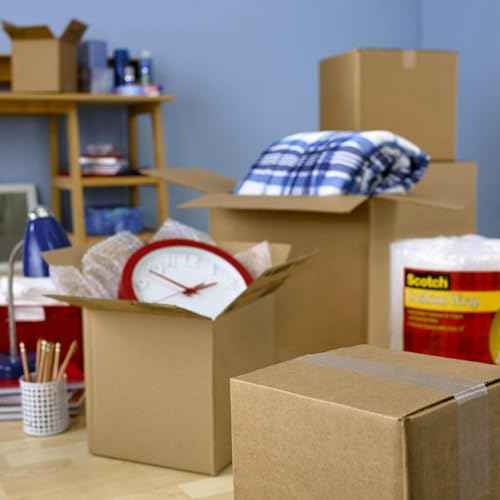 Scotch Long Lasting Storage Packing Tape with Dispenser, 1.88 in x 22.2 yd Roll, Clear ? UV Resistant Adhesive for Moving, Shipping and Long-Term Storage (2 Rolls)