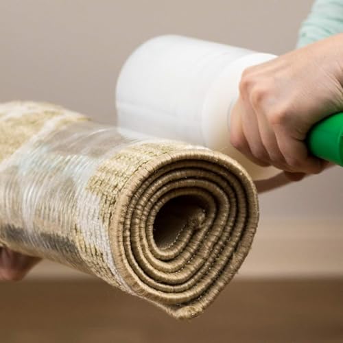 Duck Brand 1-Pack Clear Stretch Wrap Roll for Moving, 5 in x 1000 ft