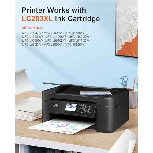 E-Z Ink Pro LC203 Compatible Ink Cartridges Replacement for Brother LC203XL LC201 LC201XL to use with MFC-J480DW MFC-J880DW MFC-J4420DW MFC-J680DW MFC-J885DW (Black, Cyan, Magenta, Yellow, 10 Pack)