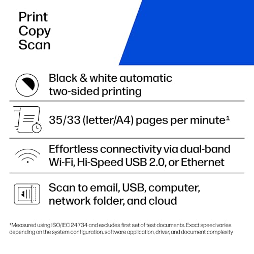 HP LaserJet Pro 3101sdw Monochrome All-in-One Laser Printer with Duplex