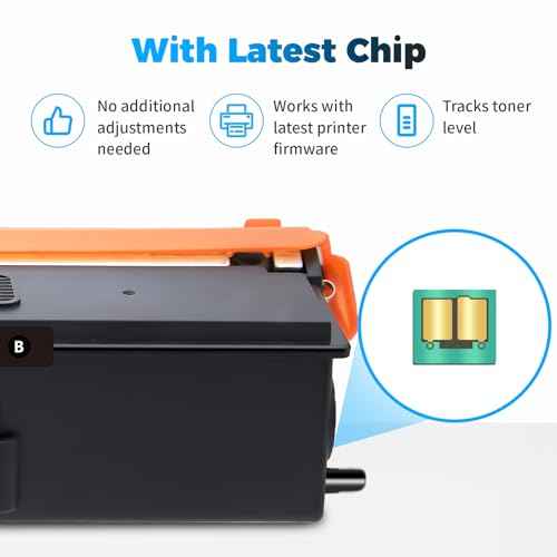 TN433 TN431 Toner Cartridge Replacement for Brother TN433 TN431 TN-433 TN431bk Compatible for Brother MFC-L8900CDW MFC-L8610CDW HL-L8360CDW HL-L8260CDW Printer (Black, 2-Pack)