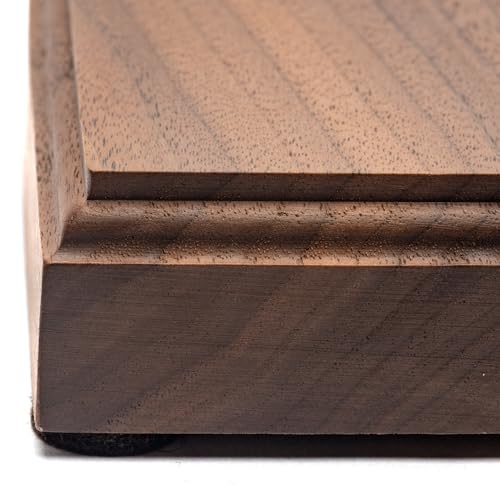 Personalized Walnut Gavel with Square Sound Block - Custom Engraved Justice Award