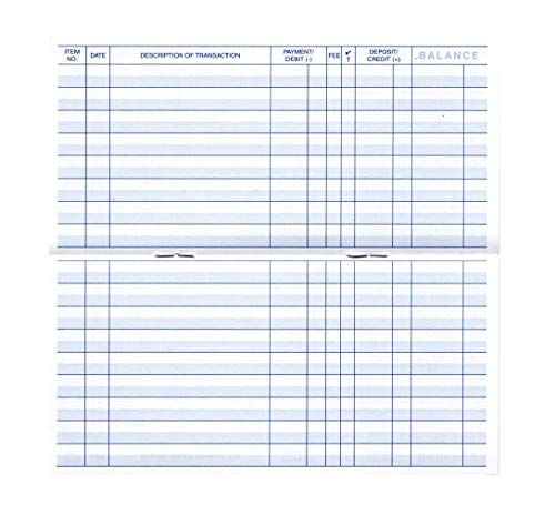 Magnolia Registers 10-Pack Checkbook Registers with 2023-2025 Calendars, 6x3 in