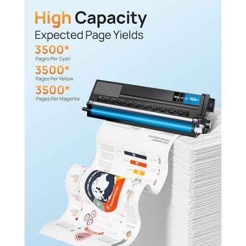 E-Z Ink Compatible Toner Cartridge Replacement for Brother TN336 TN-336 TN331 TN336C Compatible with MFC-L8850CDW HL-L8350CDW MFC-L8600CDW HL-4150CDN MFC-9970CDW (1 Cyan, 1 Magenta, 1 Yellow)
