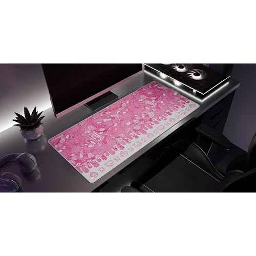 BFFs - Gloomy Bear Gaming Desk Mat ? Large Extended Mouse & Keyboard Pad