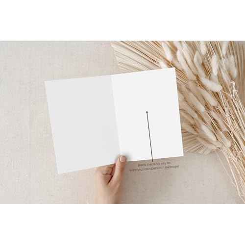 The World Is Full of Idiots Except Us Greeting Card - Funny Happy Birthday for Women Her Sister - Humorous Thinking of You Birthday Gift Idea - Bday Card for Bestie Best Friend Blone Brunette