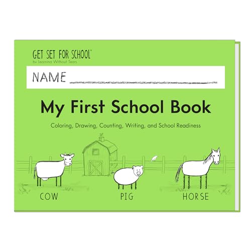 Pre-K Learning Workbook for Kids - Early Writing & School Readiness