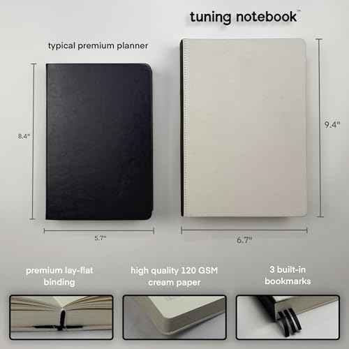 Undated Daily & Hourly Self-Improvement System for Productivity, Habits & Goals | 3-Month Structured Planner & Reflection Journal for Personal Growth & Development | Premium Lay-Flat Minimalist Design | Made by a Firefighter