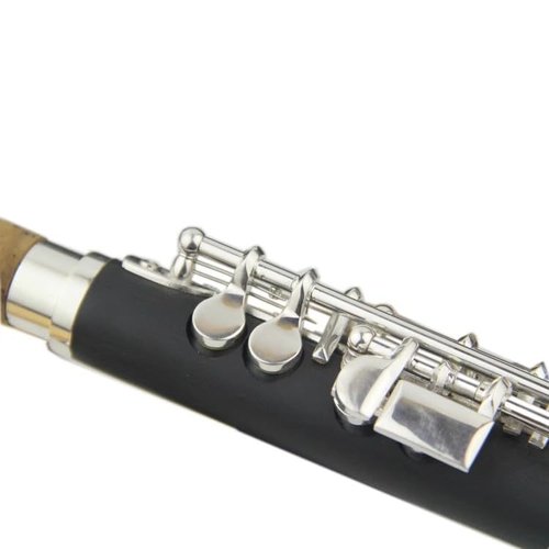 Piccolo Flute with Case C Key Silver Plated Composite Wood (Composite wood)