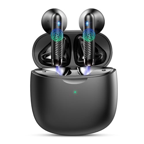 Niderson Light Black AI Translation Earbuds with Real-Time Language Translator, Bluetooth 5.3