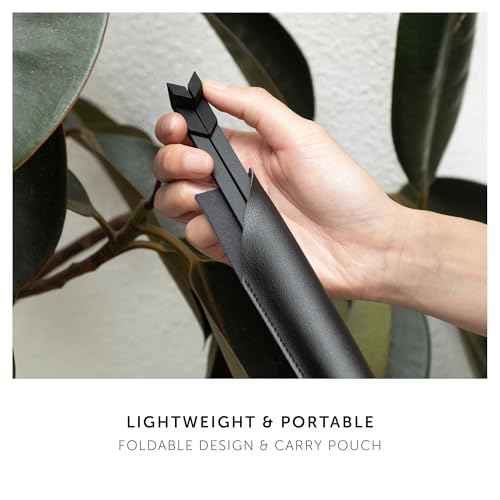 Native Union Fold Laptop Stand ? Ultra-Slim Foldable & Portable Laptop Stand ? Ergonomic & Optimized Viewing Angle ? for 13 to 16 Inch MacBooks & Laptops, 10 to 16 Inch iPads & Tablets (Black)