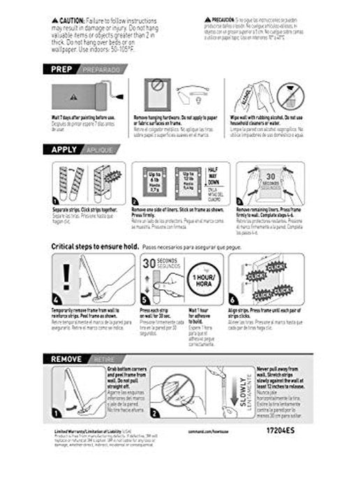 Command 10 lb Medium Picture Hanging Strips 16 Pairs (32 Command Strips), Damage-Free Hanging Picture Hangers, No Tools Wall Hanger for Home Decor, White Adhesive