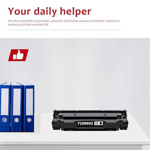 F156602 Black Toner Cartridge - High Yield Replacement for Canon F156602 Toner, Compatible with F156602 Printer (1-Pack)