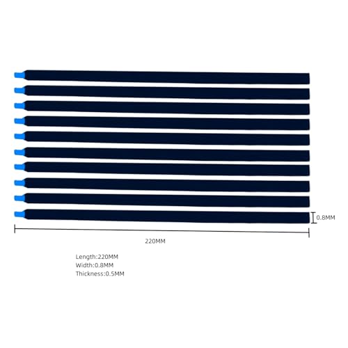 NUIGUBF Black Easy Pull Stretch Tape Laptop£¬for LED Screen Replacement Panel, Portable Non-Tracking Pull Resistant Double Sided Tape (No Handle 220 * 8 * 0.5mm)