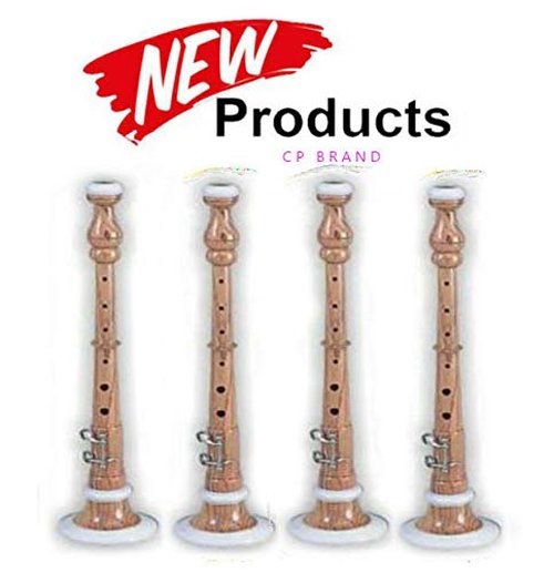 COLUMBIA PRODUCTS Bombard Oboe, Cocus Wood, Ivory Mounts, New, Factory Packed, 12" Long, 12 oz, Hard Carry Case & Three Courtesy Reeds