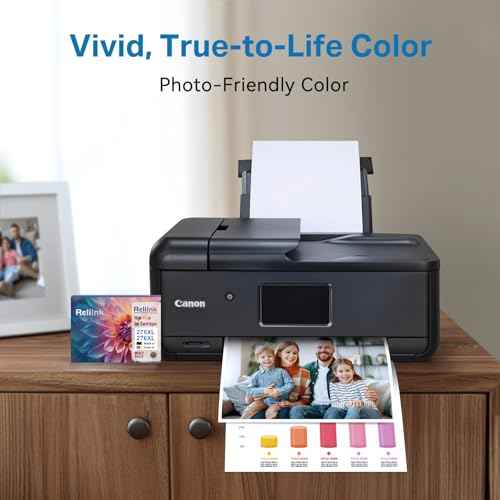 275XL 276XL Replacement for Canon 275 and 276 Ink Cartridges Cannon Ink 275 276 XL PG-275 CL-276 Black Color Ink Cartridge for PIXMA TS3722 TR4720 TS3522 TS3520 TR4700 TS3720 Printer (2-Pack)