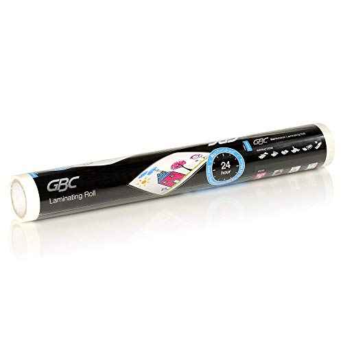 GBC Laminating Roll, Self Adhesive, Repositionable, 16" x 10', 3 Mil, SelfSeal NoMistakes (3747411)