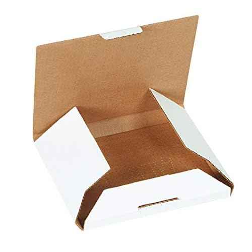 Aviditi MLRCD Corrugated CD Mailer, 5-5/8" Length x 5" Width x 7/16" Height, White (Bundle of 50)