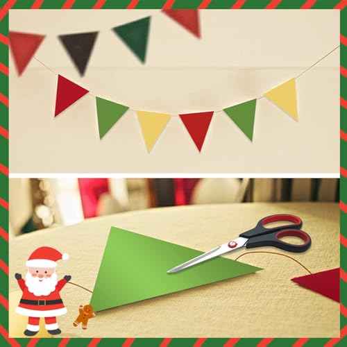 24 Sheets Christmas Metallic Cardstock Paper 8.5 X 11", 92lb Thick Gold Foil Cardstock Shiny Mirror Paper Glitter Paper for Crafts Scrapbook Card Making Invitations (Red Green Gold Silver)