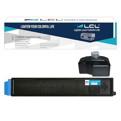 LCL Compatible Toner Cartridge Replacement for TK8327 TK-8327 TK8327C TK-8327C 1T02NPCCS0 TASKalfa 2551ci (1-Pack Cyan)