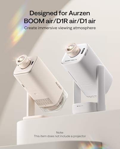 Aurzen AuroraBeam Star Lens for Boom Air D1R D1 D Projectors - Immersive Ambient Lighting