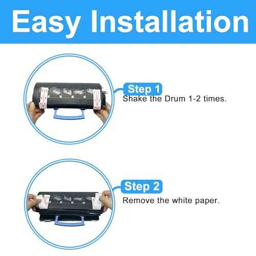 LCL Remanufactured Toner Cartridge Replacement for Lexmark X203A11G X203A21G X203 X203N X204 X204N (1-Pack Black)