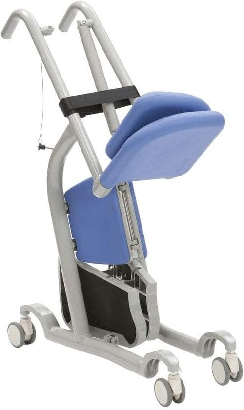 Helsevesen Compact Standing Transfer Aid - Folding Patient Transport Device | Home Assist Trolley
