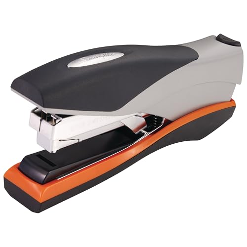 Swingline Optima 40 Sheet Capacity Stapler Pack of 1 - Jam-Free, Reduced Effort, Soft Grip, Metal, Orange & Gray