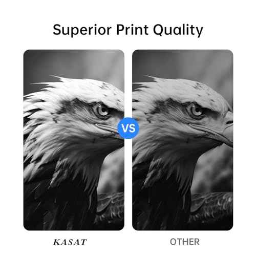 KASAT Higher Yield Compatible Toner Cartridge Replacement for Brother TN660 TN-660 TN630 TN-630 for Brother HL-L2300D HL-L2320D HL-L2380DW HL-L2340DW MFC-L2700DW MFC-2740DW DCP-L2540DW Printer (4Pack)