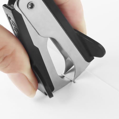 Clipco Staple Remover Black 6-Pack - Heavy-Duty Office Staple Puller