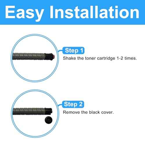 LCL Compatible Toner Cartridge Replacement for Ricoh 841813 for Ricoh MP C3003 C3503 C3004 C3504 C3004ex C3504ex Lanier MP C3003 C3503 C3004 C3504 C3004ex C3504ex Printer (1-Pack Black)