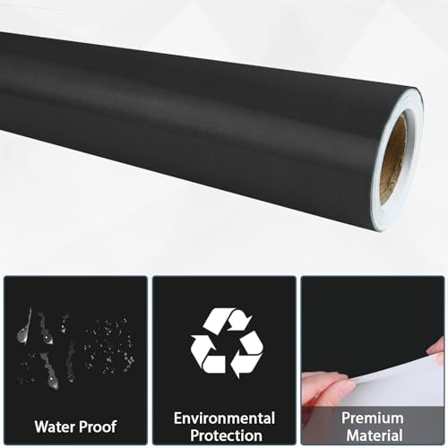 Black Bulletin Board Paper Roll - Fade-Resistant Classroom & Craft Background - 17.7in x 20ft (Black Variant)