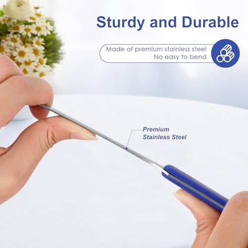 7 Pack Letter Opener Set, 7.5 Inch Stainless Steel Envelope Slitter, Efficient Mail Opener Tool Ideal for Office and Home Use